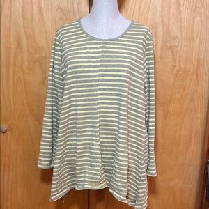 Striped Long Sleeve Top